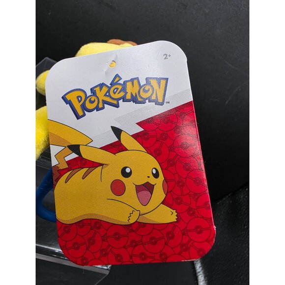 Pokémon Pikachu Plush Keychain Clip-On Toy - Picture 6 of 7